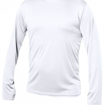 Long sleeve premium polyester t-shirts.